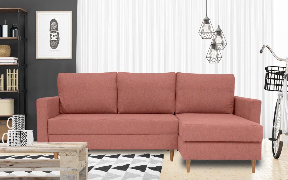 Czy narożnik brudny róż jest modny? ?️ 9