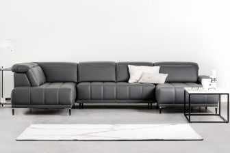 Narożnik ze skóry naturalnej – ekskluzywnie i ponadczasowo 6