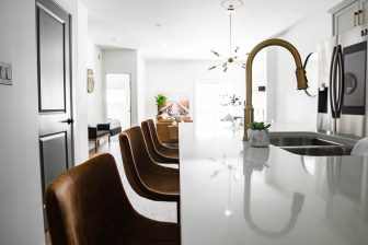 Kuchnia glamour w bloku