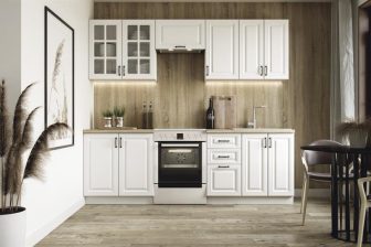 Białe kuchnie w stylu skandynawskim