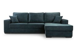 Narożnik musztardowy z funkcją spania LUPO 8