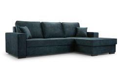 Narożnik musztardowy z funkcją spania LUPO 15