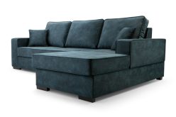 Narożnik musztardowy z funkcją spania LUPO 14