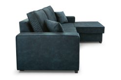 Narożnik musztardowy z funkcją spania LUPO 13