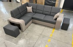 Narożnik z pufami z funkcją spania WIKULA 19