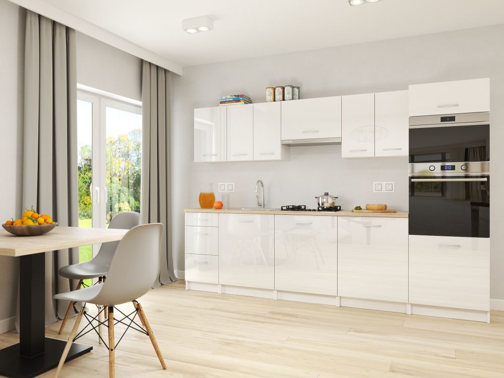 Dlaczego kuchnie biały połysk są tak ekskluzywne i piękne? 7