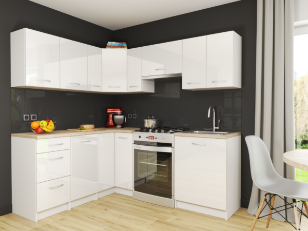 Dlaczego kuchnie biały połysk są tak ekskluzywne i piękne? 8