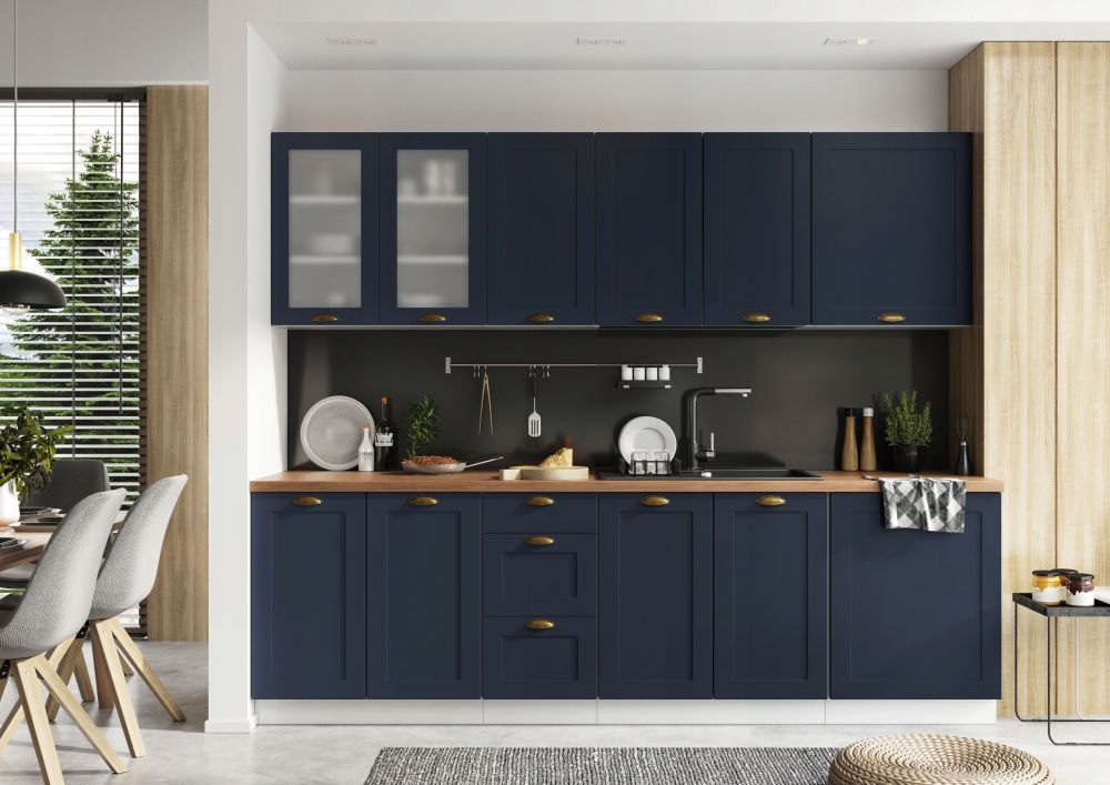 Co decyduje o tym, że kuchnie granatowe są tak gustowne? 9