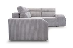 Narożnik sztruksowy duży z dużą powierzchnią spania HOME 6