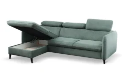 Wąski narożnik salon GARBY z funkcją spania 5