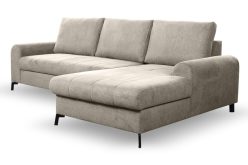 Salon z szarym narożnikiem z funkcją spania ADAGIO 12