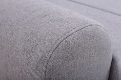 Salon z szarym narożnikiem z funkcją spania ADAGIO 8