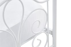 Łóżko metalowe 90 cm białe lub czarne PANAMA 15