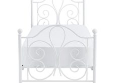 Łóżko metalowe 90 cm białe lub czarne PANAMA 5