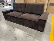 Super miękka kanapa sztruksowa nierozkładana COMFORT 2 46