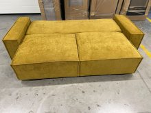 Super miękka kanapa sztruksowa nierozkładana COMFORT 2 54