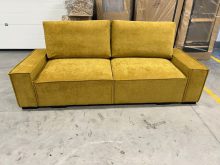 Super miękka kanapa sztruksowa nierozkładana COMFORT 2 51