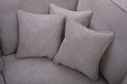 Sztruksowy narożnik do salonu w kształcie U COMFORTO 10