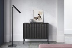 Komoda loft industrial 104cm NORTH 2D2SZ 3