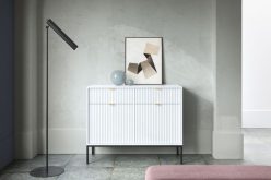 Komoda loft industrial 104cm NORTH 2D2SZ 4