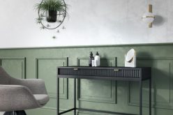 Konsolka na metalowych nóżkach z modnym wzorem NORTH dużo kolorów 1