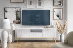 Szafki RTV 154 cm loftowe na wysokich nóżkach NORTH - duży wybór kolorów 6