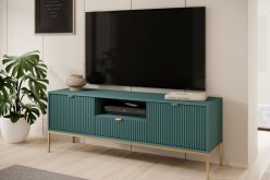 Szafki RTV 154 cm loftowe na wysokich nóżkach NORTH - duży wybór kolorów 7