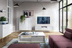 Duża komoda industrialna loft NORTH 154cm 3D3SZ 13