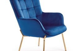 Welurowy fotel z wysokim oparciem CUSTO - cudne kolory 3