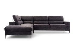 Narożnik z głębokim siedziskiem regulowane zagłówki SLOW 23