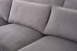 Narożnik z głębokim siedziskiem regulowane zagłówki SLOW 14