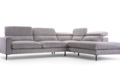 Narożnik z głębokim siedziskiem regulowane zagłówki SLOW 16