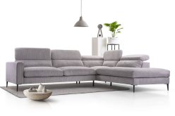 Narożnik z głębokim siedziskiem regulowane zagłówki SLOW 17