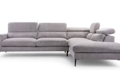 Narożnik z głębokim siedziskiem regulowane zagłówki SLOW 20