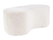 Pufa dla dziewczynki półokrągła baranek ELIPSA - wybór kolorów 1