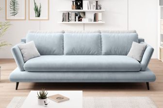 Miękka kanapa 3 osobowa rozkładana