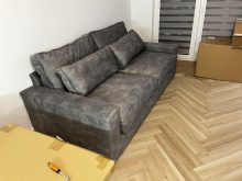 Kanapa narożna sztruksowa COMFORTO MINI 19