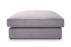 Pufy do siedzenia w tkaninie sztruksowej COMFORTO 1