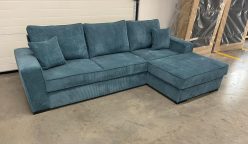 Narożnik musztardowy z funkcją spania LUPO 24