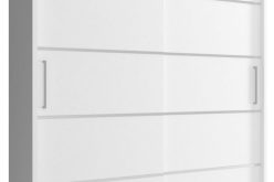 Szafa przesuwana z ozdobnymi paskami GAJA BL/180/ALU 3