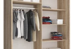 Szafa przesuwna 200 cm - GAJA ALU 200 BL 5