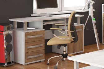 Duże biurko młodzieżowe do komputera