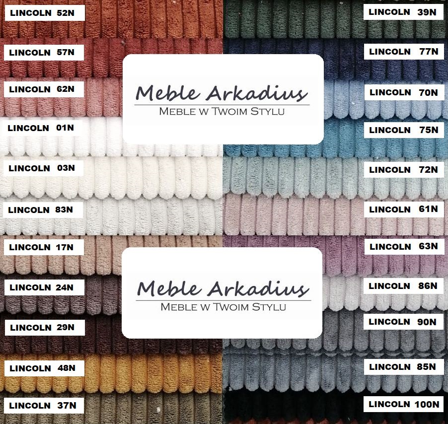 Próbki tkanin materiałów obiciowych - komplet 10