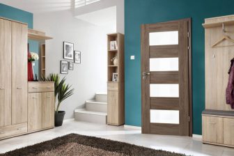 Duży zestaw do przedpokoju z szafą odzieżową ADEL 4