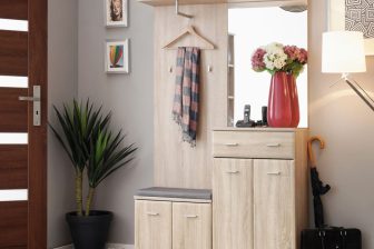 Garderoba do przedpokoju z siedziskiem ADEL 2