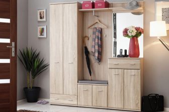 Garderoba z szafą odzieżową ADEL 3