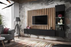 Meblościanka panelowa z lamelami VASCO 1