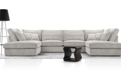 Narożniki sztruksowe duże w kształcie U COMFORTO 2 8