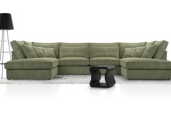 Narożniki sztruksowe duże w kształcie U COMFORTO 2 11