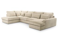 Narożniki sztruksowe duże w kształcie U COMFORTO 2 4